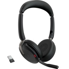 Jabra Evolve2 65 Flex Duo, Headset(schwarz, Stereo, UC, USB-A, Link380a)