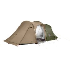 Jack Wolfskin Familien-Tunnelzelt GREAT DIVIDE RT(creme/olivgrün)