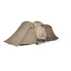Jack Wolfskin Familien-Tunnelzelt GREAT DIVIDE RT(braun/beige, Modell 2023)