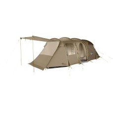 Jack Wolfskin Familien-Tunnelzelt TRAVEL LODGE RT(braun/beige, Modell 2023)