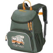 Jack Wolfskin Kids Little Joe, Rucksack(dunkelgrün, 11 Liter)