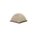 Jack Wolfskin Kuppelzelt GRAND ILLUSION IV(braun/beige, mit Tunnel-Anbau, Modell 2023)