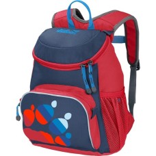 Jack Wolfskin Little Joe, Rucksack(rot/dunkelblau, 11 Liter)