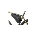 Jack Wolfskin Morobbia Triangle Bag, Fahrradkorb/-tasche(schwarz, Oberrohrtasche 2 Liter)