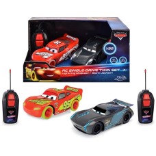 Jada Toys RC Cars Glow Racers - Twin Pack(2x 14 cm , 27 MHz)