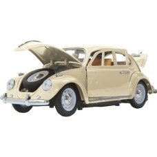 Jamara RC-Cars VW Käfer RC(weiß, 1:18, Die Cast Metall Chassis)