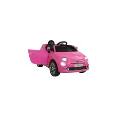 Jamara Ride-on Fiat 500, Kinderfahrzeug(pink, 12 V)