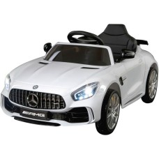 Jamara Ride-on Mercedes-Benz AMG GT R, Kinderfahrzeug(weiß, 12 V)