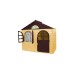 Jamara Spielhaus Little Home, Gartenspielgerät(beige/braun)