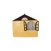 Jamara Spielhaus Little Home, Gartenspielgerät(beige/braun)