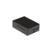 Joy-IT Aluminiumgehäuse für Raspberry Pi 4 B(schwarz (matt))