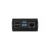 Joy-IT Aluminiumgehäuse für Raspberry Pi 4 B(schwarz, für Raspberry Pi 4 B)