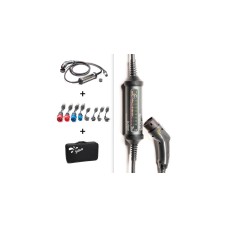 Juice Technology JUICE BOOSTER 2 Europe Traveller Set, Wallbox(anthrazit/schwarz, 1,4 - 22 kW, 3,1 Meter Kabel, Outlet)