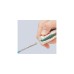 KNIPEX Abmantelungswerkzeug für Datenkabel 16 65 125 SB, Abisolier-/ Abmantelungswerkzeug(Befestigungsclip, Öffnungsfeder und Sperrklinke)