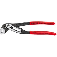 KNIPEX Alligator 8801180, 180mm, Rohr- / Wasserpumpen-Zange(schwarz/rot, 9-stufig verstellbar)