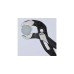 KNIPEX Alligator XL 88 01 400, 400mm, Rohr- / Wasserpumpen-Zange(schwarz/rot, Wasserpumpenzange, 11-stufig verstellbar)
