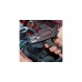 KNIPEX Automatische Abisolier-Zange 12 62 180 SB(schwarz/rot, integrierter Drahtschneider)