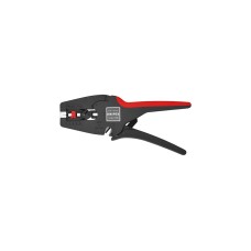 KNIPEX Automatische Abisolier-Zange "MultiStrip 10" 12 42 195(schwarz/rot, integrierter Drahtschneider)