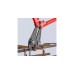 KNIPEX Bolzenschneider 71 72 910, Schneid-Zange(rot/blau, 12-fach einstellbar, mit Dämpfer)