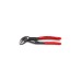 KNIPEX Cobra 87 01 180, 180mm, Rohr- / Wasserpumpen-Zange(schwarz/rot, Wasserpumpenzange, 18-fach verstellbar)