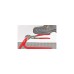 KNIPEX Cobra 87 01 250, 250mm, Rohr- / Wasserpumpen-Zange(schwarz/rot, Wasserpumpenzange, 25-fach verstellbar)