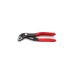 KNIPEX Cobra Rohr- / Wasserpumpen-Zange 87 01 125(rot, Länge 160mm, für Rohre bis 1