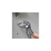 KNIPEX Cobra Rohr- / Wasserpumpen-Zange 87 01 125(rot, Länge 160mm, für Rohre bis 1