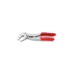 KNIPEX Cobra Rohr- / Wasserpumpen-Zange 87 03 125(rot, Länge 125mm, für Rohre bis 1
