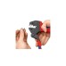 KNIPEX Crimp-Systemzange 97 43 200, Crimpzange(rot/blau, ohne Crimpeinsätze, im Koffer)