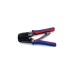 KNIPEX Crimpzange 97 51 10 SB(blau/rot, RJ-11/12 und RJ-45-Stecker)
