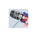 KNIPEX Crimpzange 97 51 10 SB(blau/rot, RJ-11/12 und RJ-45-Stecker)
