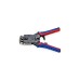 KNIPEX Crimpzange 97 51 12(blau/rot, RJ-10, RJ-11/12 und RJ-45-Stecker)
