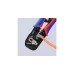 KNIPEX Crimpzange 97 51 13 für Westernstecker(blau/rot, für RJ-45-Stecker)