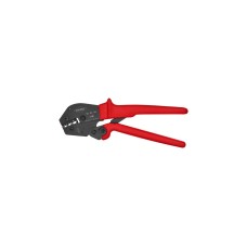 KNIPEX Crimpzange 97 52 06(rot/schwarz, für Kabelschuhe u.ä. von 0,5 - 6mm²)