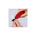 KNIPEX CutiX Universalmesser, Teppichmesser(rot/blau, inkl. 2 Klingen)