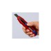 KNIPEX CutiX Universalmesser, Teppichmesser(rot/blau, inkl. 2 Klingen)