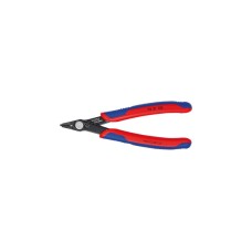 KNIPEX Electronic Super Knips 78 31 125 , Elektronik-Zange(blau, mit Öffnungsfeder und Öffnungsbegrenzung)