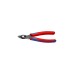 KNIPEX Electronic Super Knips XL 7861140, Elektronik-Zange(rot/blau, mit Öffnungsfeder)