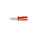 KNIPEX Elektro-Installationszange VDE 13 96 200(schlanke Bauform, geschraubtes Gelenk, VDE-geprüft)