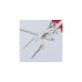KNIPEX Elektro-Installationszange VDE 13 96 200(schlanke Bauform, geschraubtes Gelenk, VDE-geprüft)