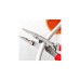 KNIPEX Elektro-Installationszange VDE 13 96 200(schlanke Bauform, geschraubtes Gelenk, VDE-geprüft)