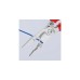 KNIPEX Elektro-Installationszange VDE 13 96 200(schlanke Bauform, geschraubtes Gelenk, VDE-geprüft)