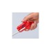 KNIPEX ErgoStrip Universal-Abmantelungswerkzeug, Abisolier-/ Abmantelungswerkzeug(rot/blau, für Rechtshänder)