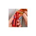 KNIPEX ErgoStrip Universal-Abmantelungswerkzeug, Abisolier-/ Abmantelungswerkzeug(rot/blau, für Rechtshänder)