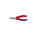 KNIPEX Flachrundzange 25 02 160 , Greifzange(gezahnte Griffflächen, Schneiden mit Facetten)