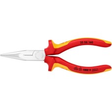 KNIPEX Flachrundzange 25 06 160 , Greifzange(gezahnte Griffflächen)