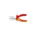 KNIPEX Flachrundzange 25 06 160 , Greifzange(gezahnte Griffflächen)