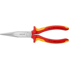 KNIPEX Flachrundzange 26 16 200 , Greifzange(gezahnte Griffflächen)