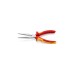 KNIPEX Flachrundzange 26 16 200 , Greifzange(gezahnte Griffflächen)