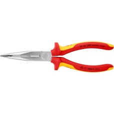 KNIPEX Flachrundzange 26 26 200 , Greifzange(gezahnte Griffflächen)